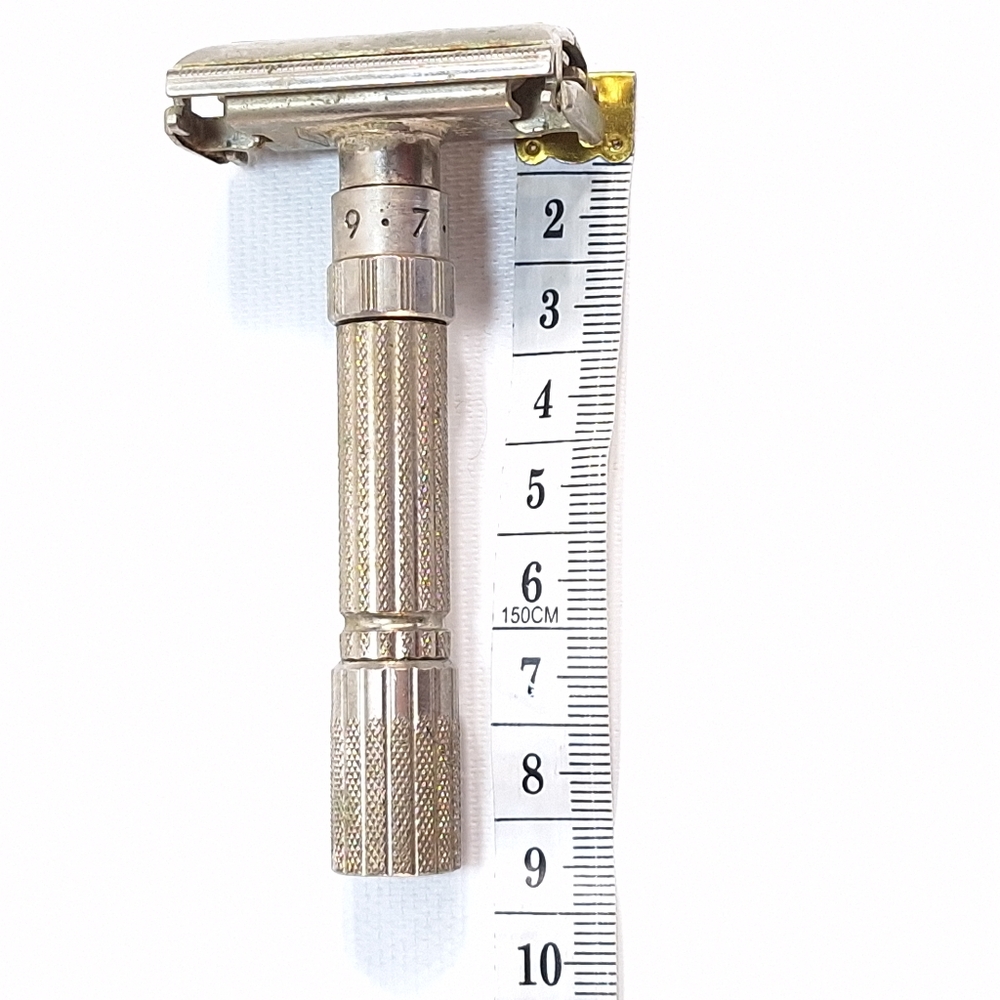 Vintage 1961 Gillette Adjustable Fat Boy Safety Razor - Picture 9 of 9